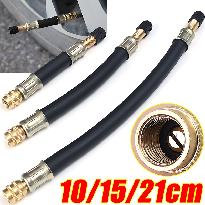 Flexible Hose Braided - 10/15/21cm elastyczny gumowy zawór opony nadmuchiwany
